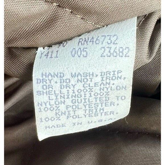 VTG Cleveland Browns Chalk Line Satin Snap Up Bomber Jacket USA Made Mens Sz XL - Picture 7 of 11